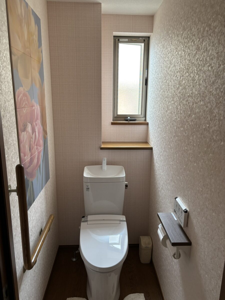 【施工事例】熊本の戸建てトイレリフォーム|エコカラットで消臭&おしゃれに大変身